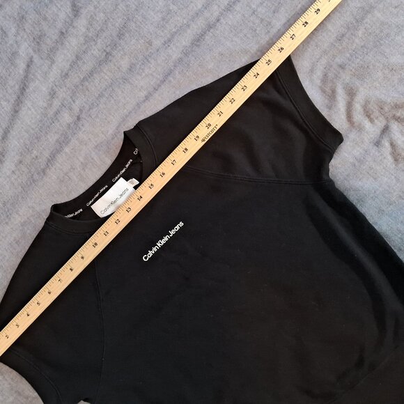 Calvin Klein Jeans Black Short Sleeve T-Shirt - Picture 7 of 9